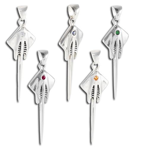 Gemstone C7 Stingray Pendant Gemstone C7 Stingray Pendant