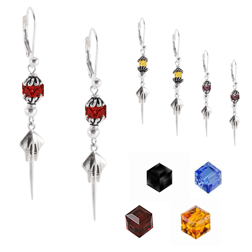 C7 Stingray Crystal Earrings C7 Stingray Crystal Earrings