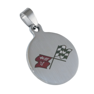 C3 Corvette Round Pendant