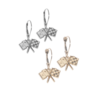 C2 Corvette Emblem Earrings