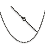 Black Plated Stainless Ball Chain
