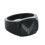 C8 CZ Signet Ring