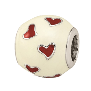 Heart Spacer Bead