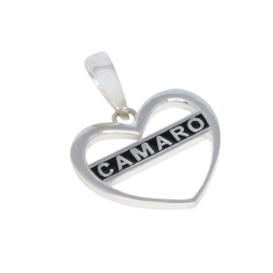 Camaro heart pendant