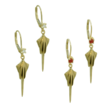 C8 Stingray Gemstone Earrings