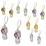 C6 Corvette Flip Flop Earrings