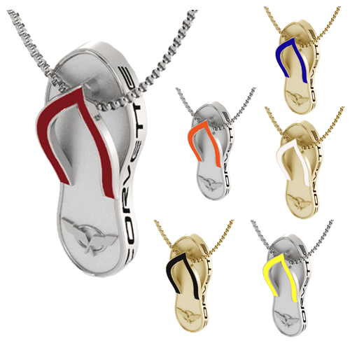 C5 Corvette Flip Flop Pendant C5 Corvette flip flop pendant