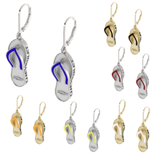 Chevrolet Bowtie Flip Flip Earrings