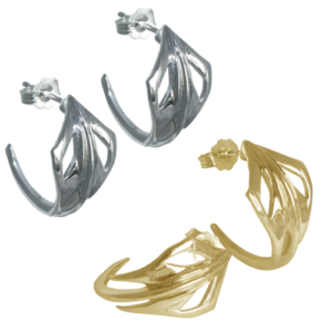 C8 Corvette E-Ray Hoop Earrings